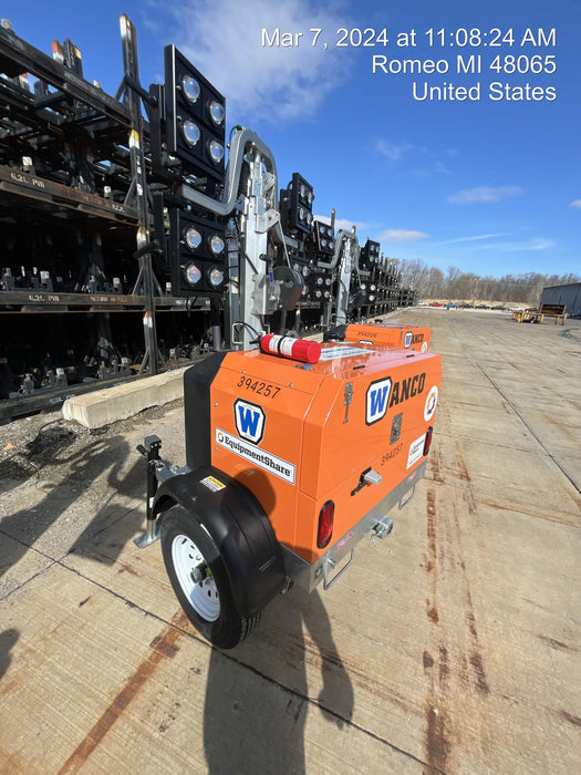 2024 Wanco WLTT-4MM4K Diesel, Deep Sea Controller, Shore Power Plug, Auto Start, (4) 350W LED Floodlights, 4kW Generator, 60 Gal Fuel Tank, 2" Ball, T3