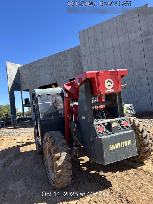 2019 Manitou MTA8044 MTA 8044 - 74 HP T4, Canopy, Worklights/Strobe, Beacon, 66" Carriage, 48" Forks, Solid Tires, Lift Hook, Aux Hydraulics