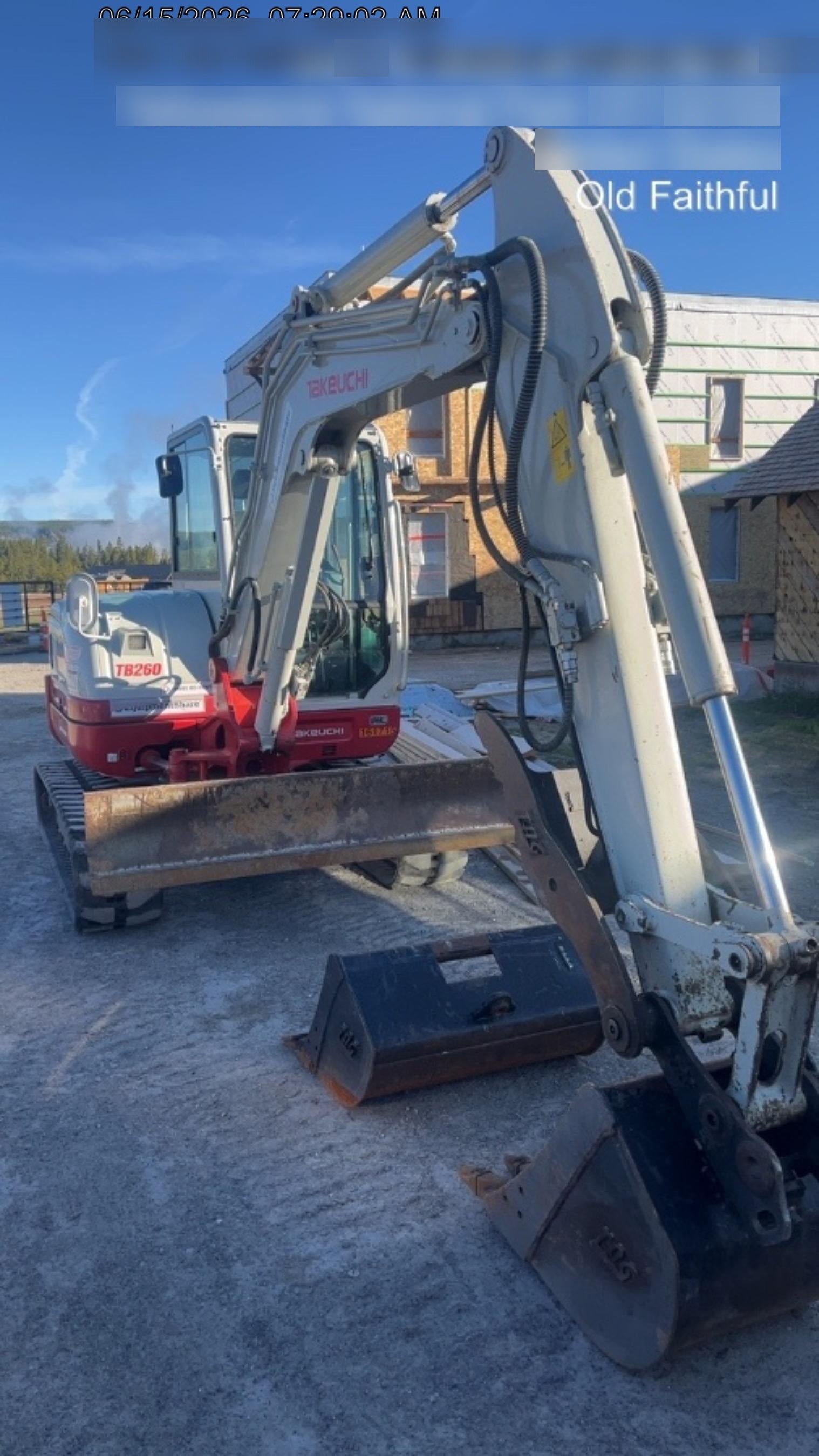 2021 TAKEUCHI TB260