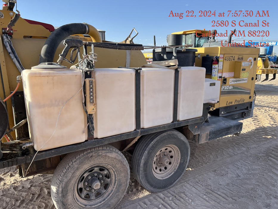 2019 Vac-Tron LP573XDT 24Hp Kohler Diesel, 500 Gal Debris Tank, 500 CFM Vacuum Pump, x2 100 Gal Water Tanks