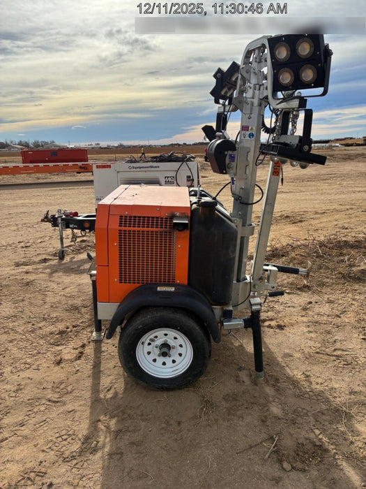 2024 Wanco WLTT-4MM4K Diesel, Deep Sea Controller, Shore Power Plug, Auto Start, (4) 350W LED Floodlights, 4kW Generator, 60 Gal Fuel Tank, 2" Ball, T3