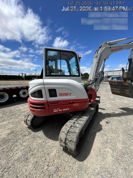 2025 TAKEUCHI TB250-2CR