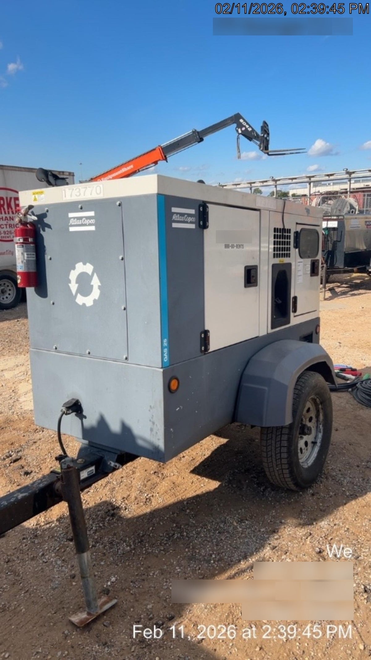 2021 ATLAS COPCO QAS25 CWK
