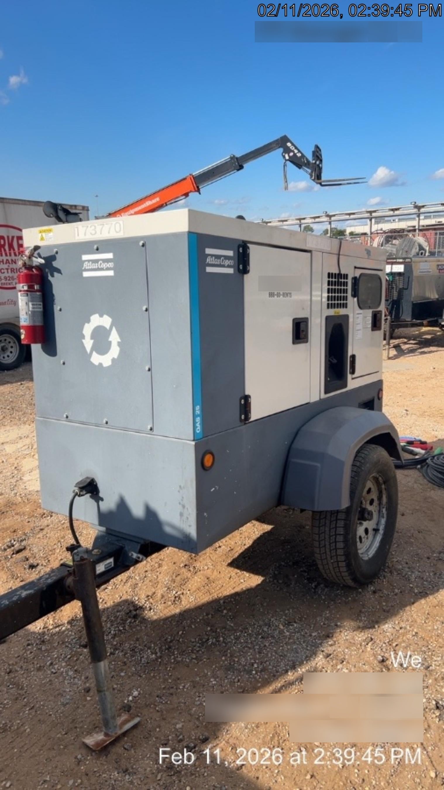 2021 ATLAS COPCO QAS25 CWK