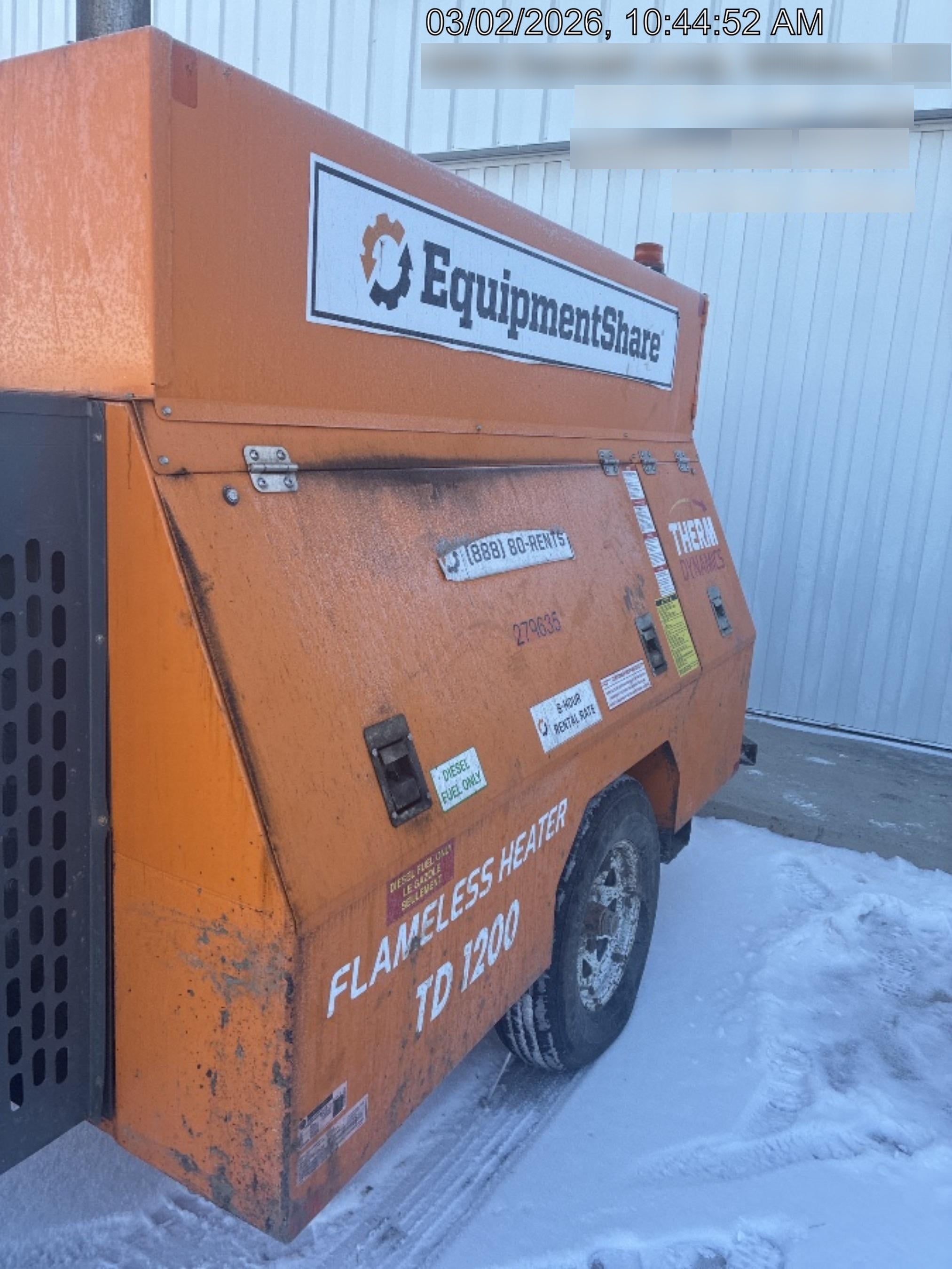 2022 THERM DYNAMICS TD1200