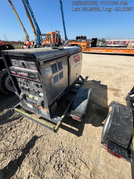 2024 Lincoln Electric LE400 Kubota V1505, Trlr, Cable Rack, Light Kit, ES Decals, T3