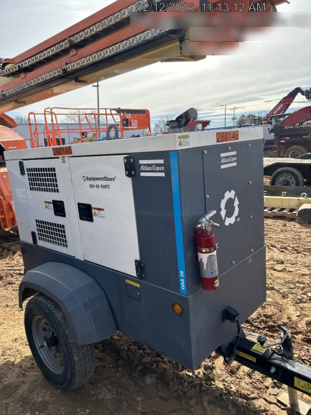 2022 ATLAS COPCO QAS25 CWK