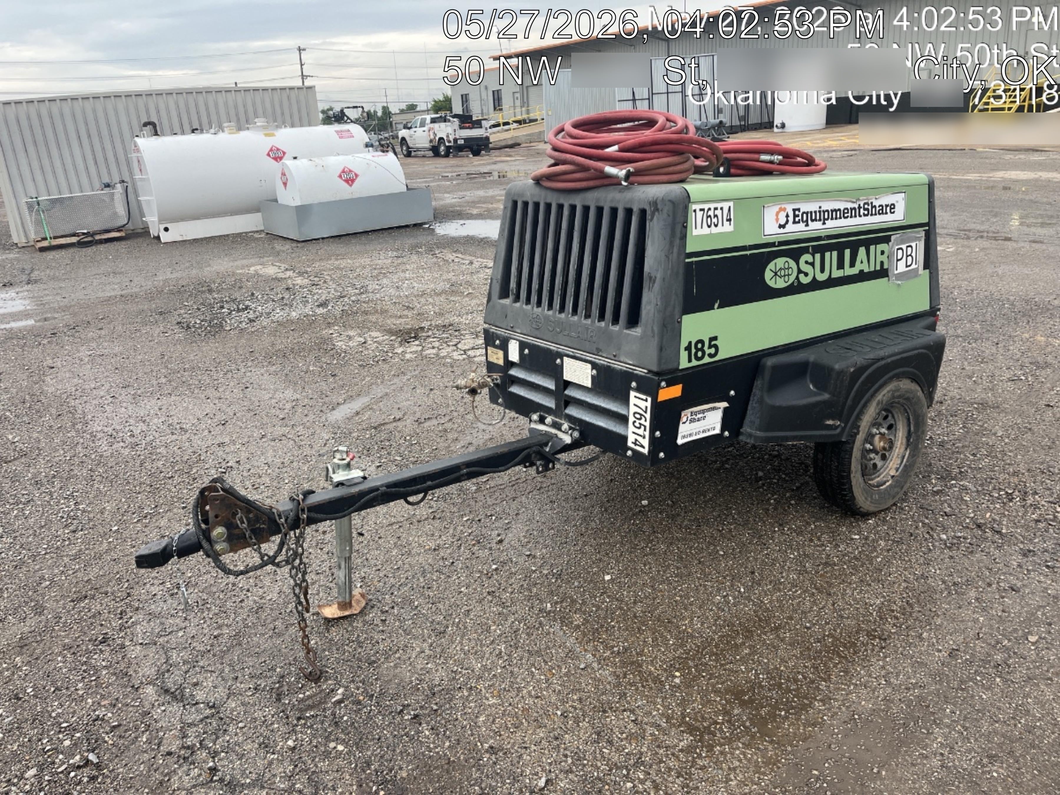 2021 SULLAIR 185D-DPQ KU4F