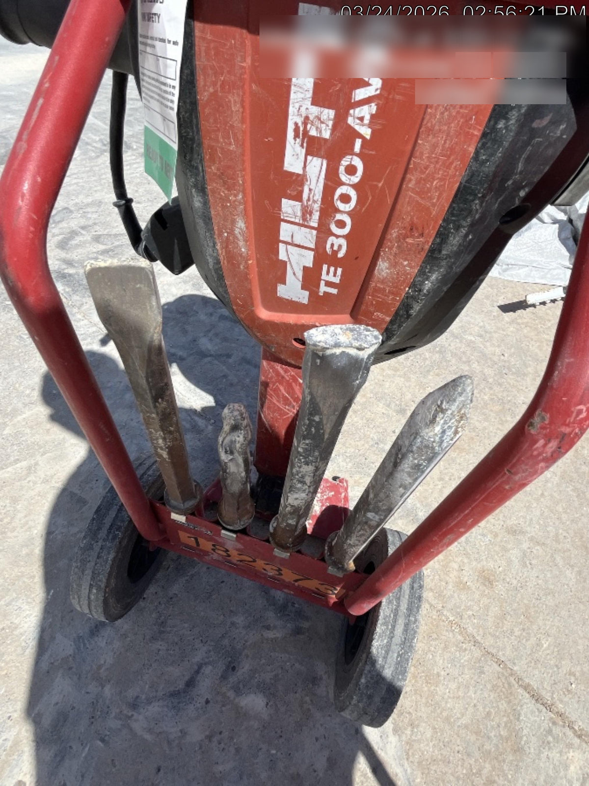 2021 HILTI TE 3000-AVR