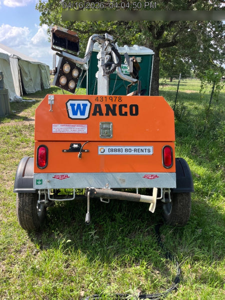 2024 Wanco WLTT-4MM4K Diesel, Deep Sea Controller, Shore Power Plug, Auto Start, (4) 350W LED Floodlights, 4kW Generator, 60 Gal Fuel Tank, 2" Ball, T3