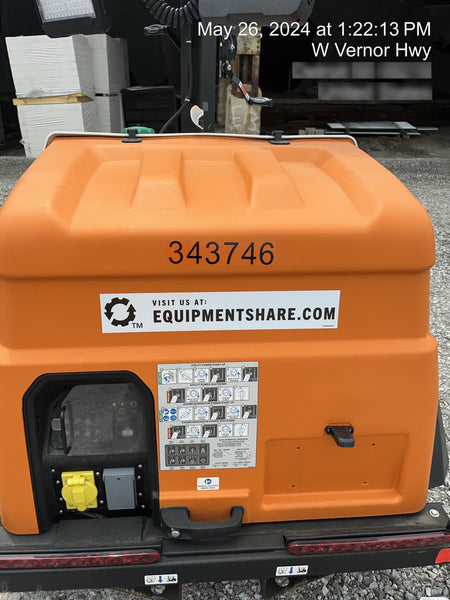 2023 Generac MLT2 Diesel, Flex Switch 120V Input, Powerzone Controller, (4) 320W LED Lights, 4kW Generator, 39.9 Gal Fuel Tank, 2" Ball, T3