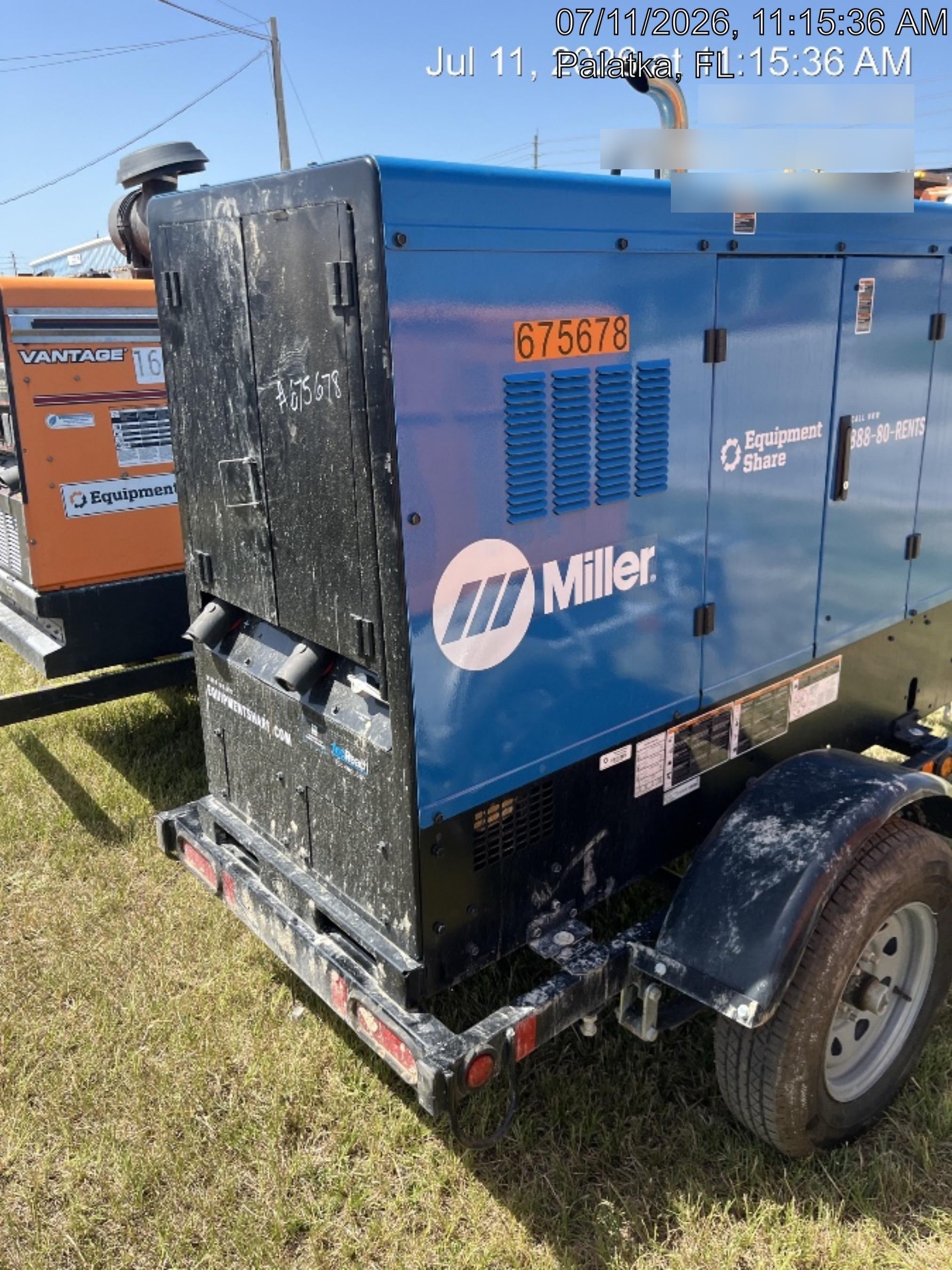 2026 MILLER ELECTRIC BIG BLUE 500