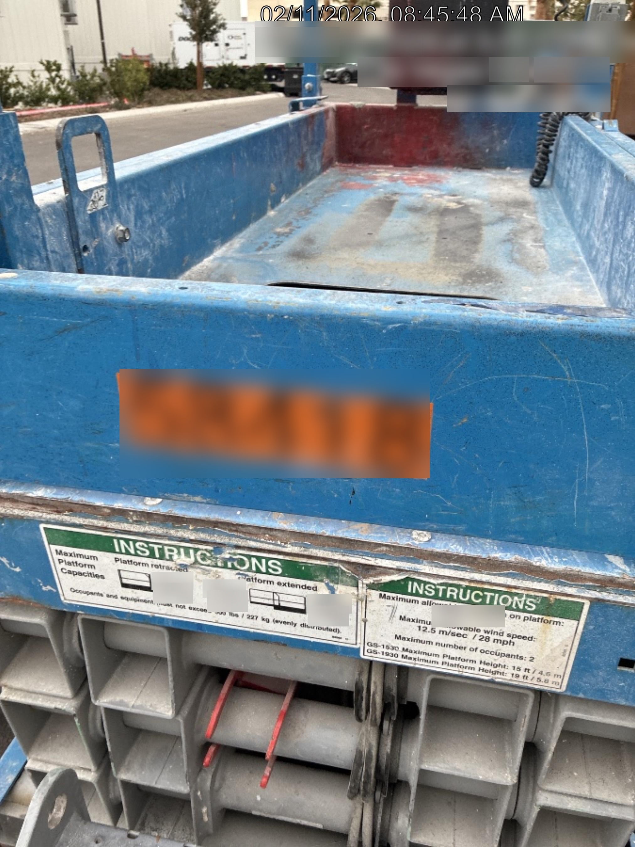 2019 Genie GS-1930 Half Height Swing Gate, 800W Inverter