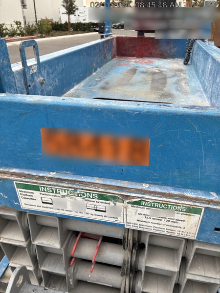 2019 Genie GS-1930 Half Height Swing Gate, 800W Inverter