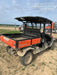 2022 Kubota RTV-X1140W-H Plastic Canopy, Windshield Acrylic Clear, LED Strobe Light, Wire Harness Kit, Back up Alarm