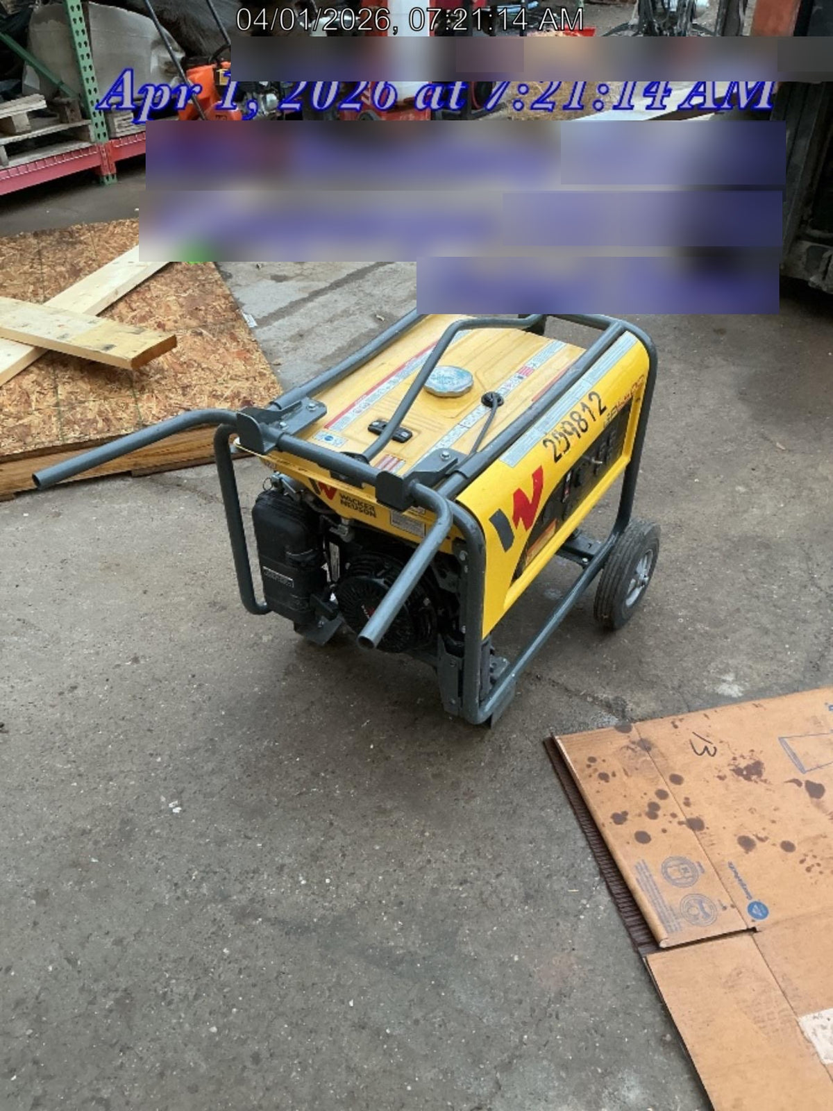2022 WACKER NEUSON GP6600A