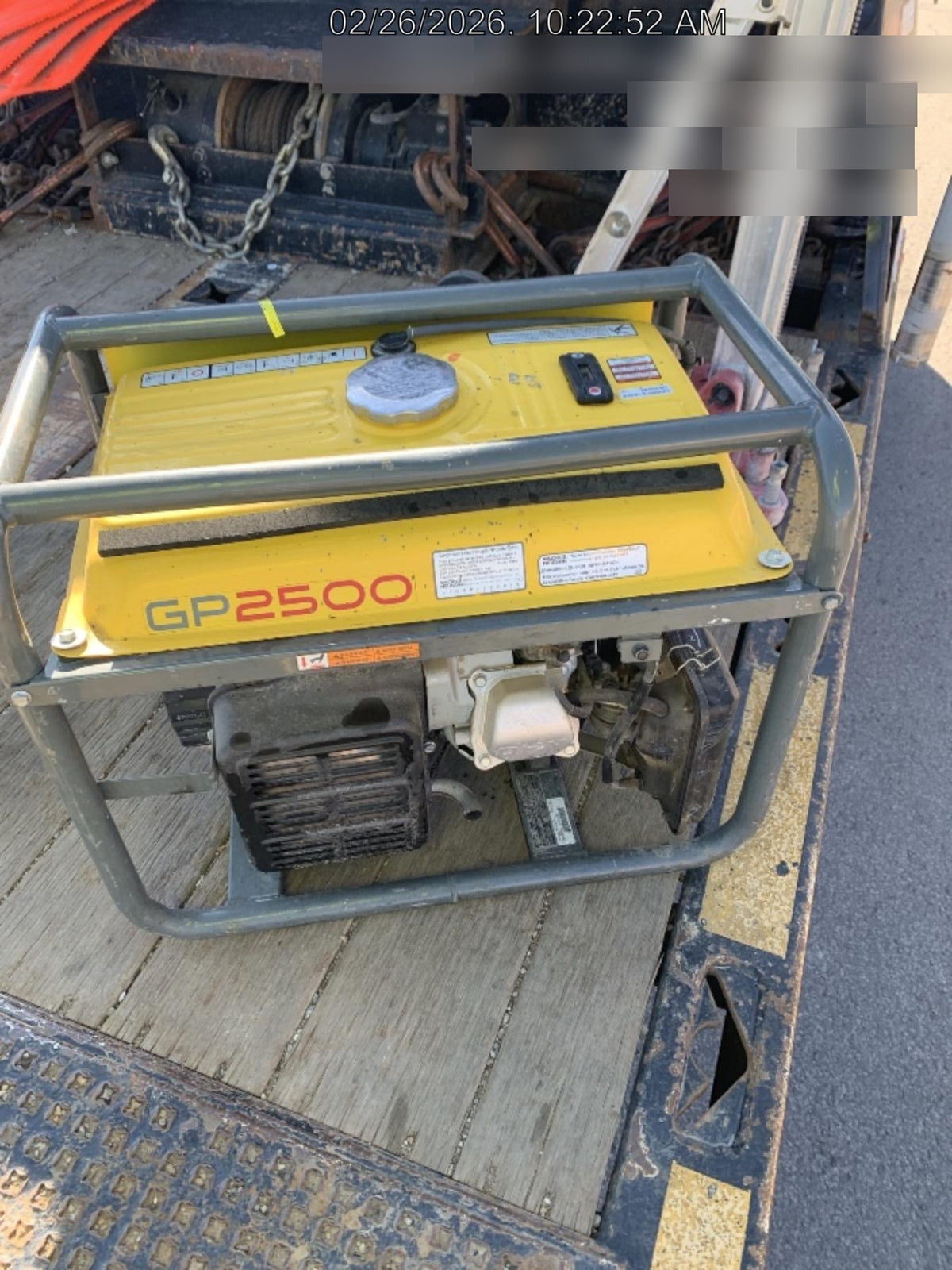 2020 WACKER NEUSON GP2500A