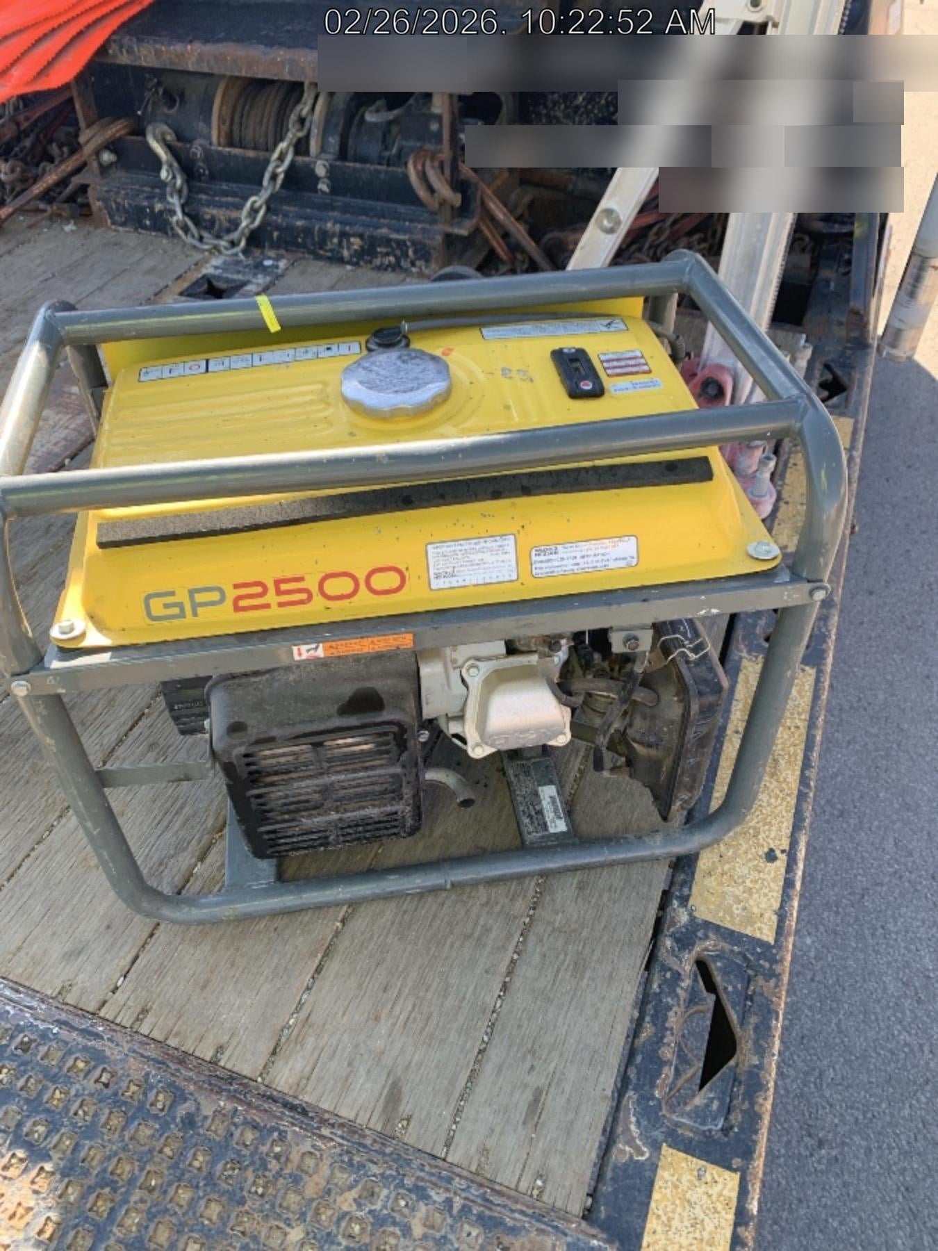 2020 WACKER NEUSON GP2500A