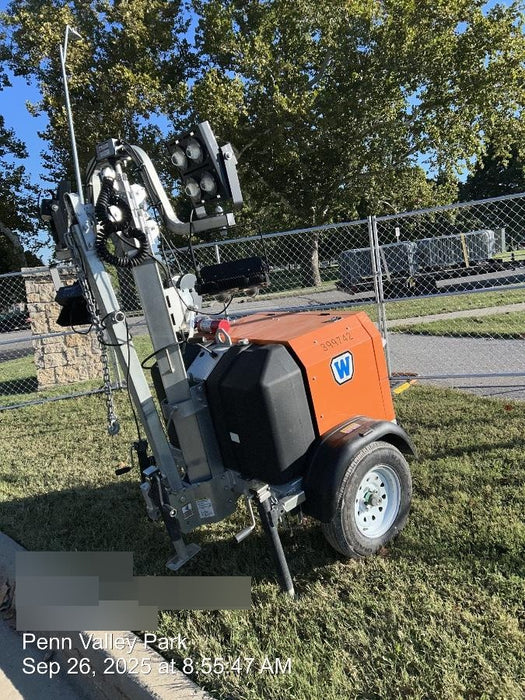 2024 Wanco WLTT-4MM4K Diesel, Deep Sea Controller, Shore Power Plug, Auto Start, (4) 350W LED Floodlights, 4kW Generator, 60 Gal Fuel Tank, 2" Ball, T3