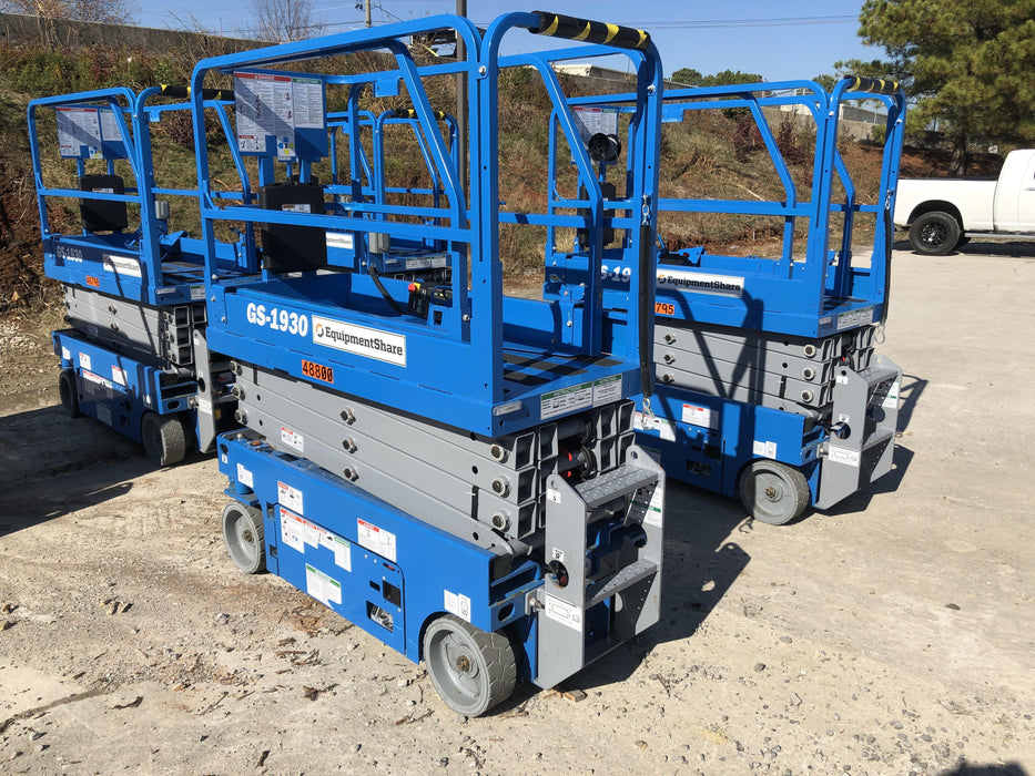 2019 Genie GS-1930 Fixed Rails with Chain Entry