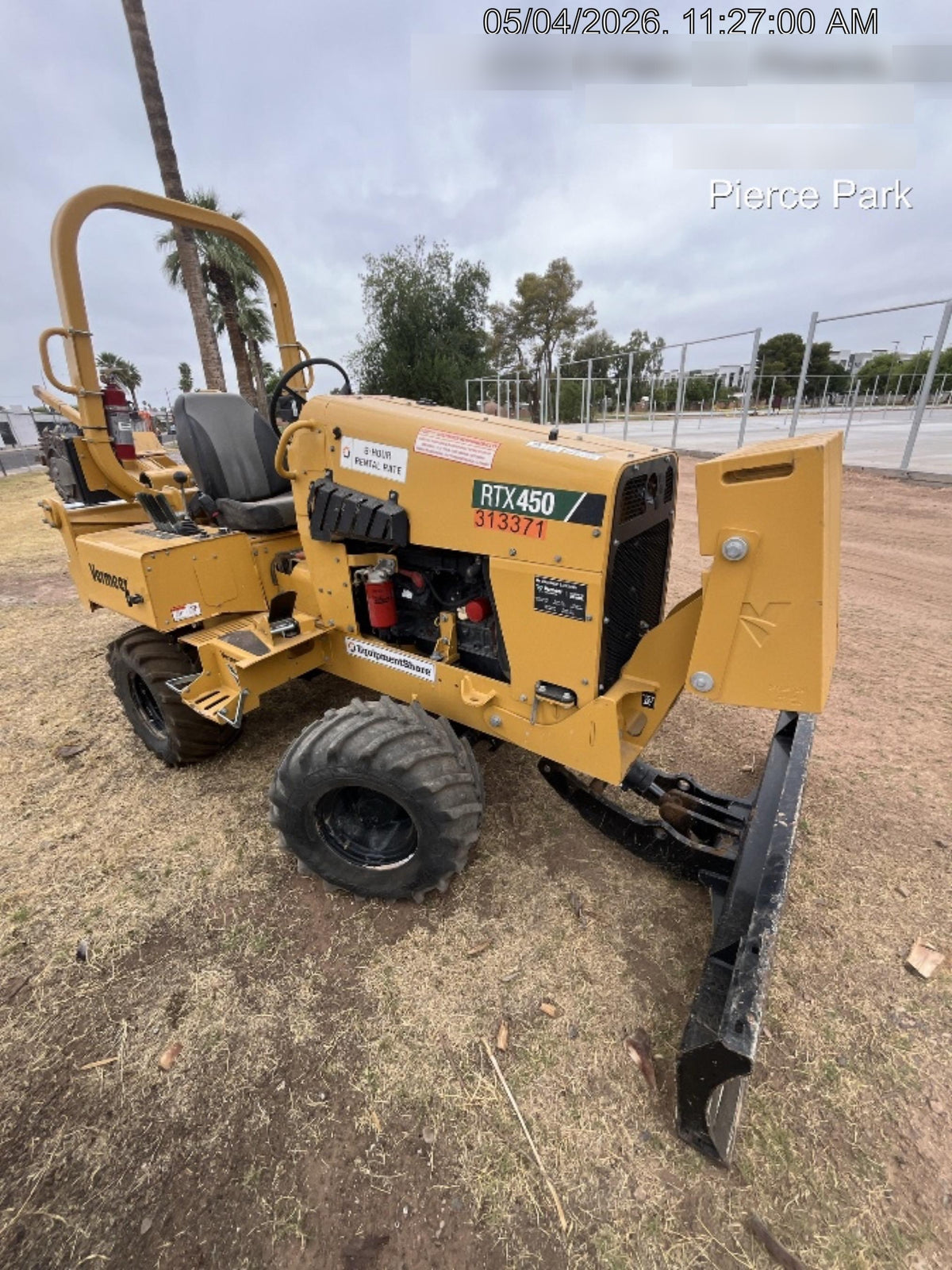 2023 VERMEER RTX450