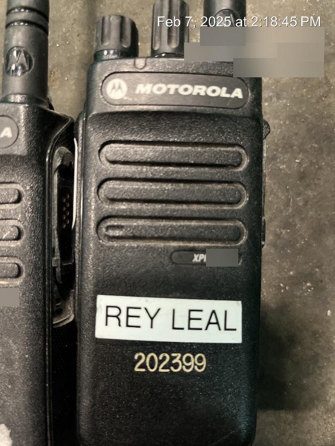 2021 MOTOROLA XPR3300E
