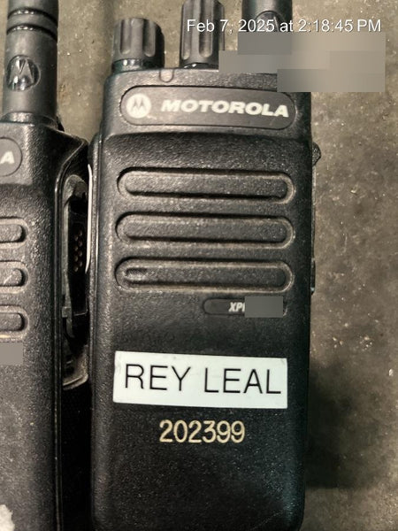 2021 MOTOROLA XPR3300E