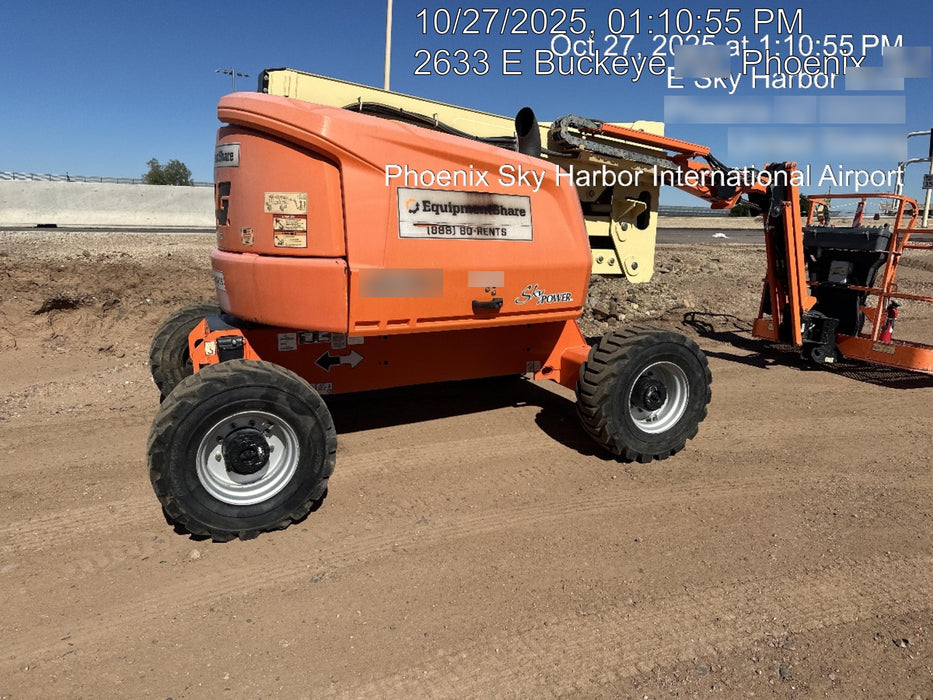 2019 JLG 450AJ Deutz Diesel Engine, Hi Flotation Tires, Welder-Ready Package, Rotating Beacon