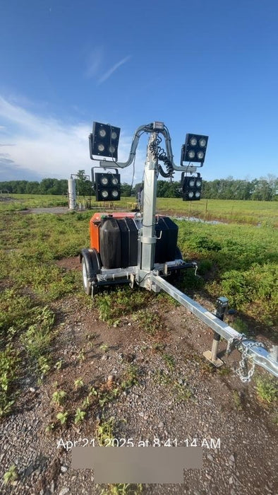 2024 Wanco WLTT-4MM4K Diesel, Deep Sea Controller, Shore Power Plug, Auto Start, (4) 350W LED Floodlights, 4kW Generator, 60 Gal Fuel Tank, 2" Ball, T3