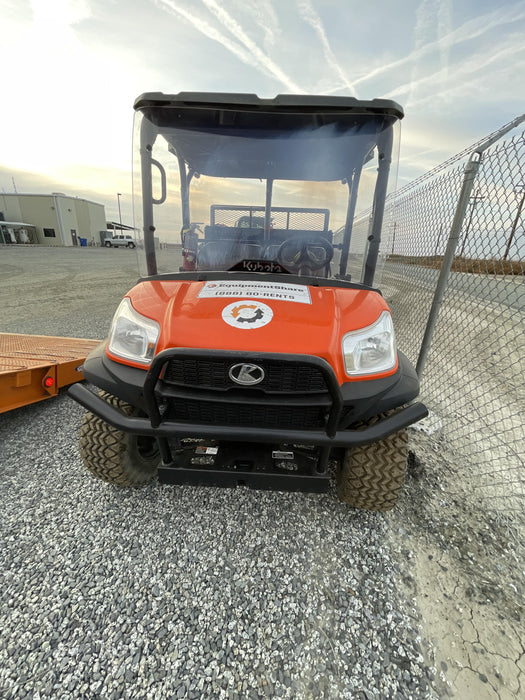 2022 Kubota RTV-X1140W-H Plastic Canopy, Windshield Acrylic Clear, LED Strobe Light, Wire Harness Kit, Back up Alarm