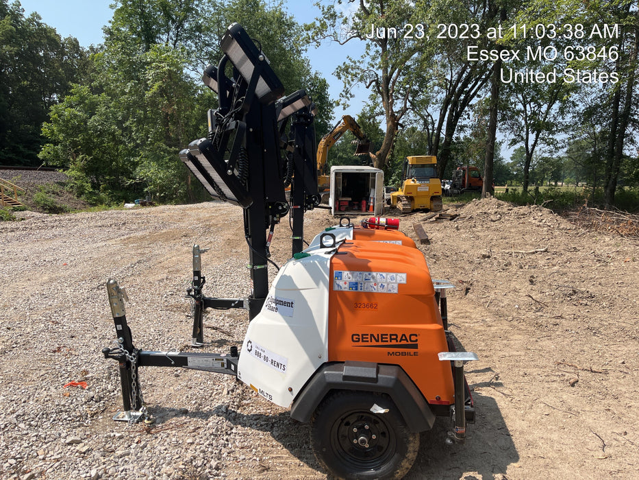 2023 Generac MLT2 Diesel, Flex Switch 120V Input, Powerzone Controller, (4) 320W LED Lights, 4kW Generator, 39.9 Gal Fuel Tank, 2" Ball, T3