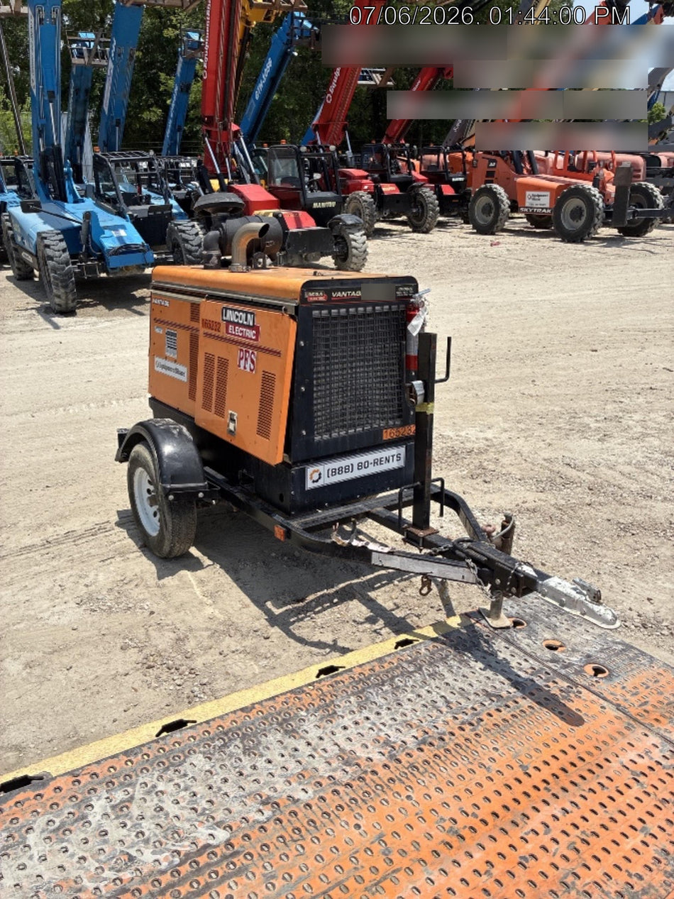 2021 Lincoln Electric Vantage 549X Ready Pak 3, ORANGE (includes trailer, cable rack, fender light kit)