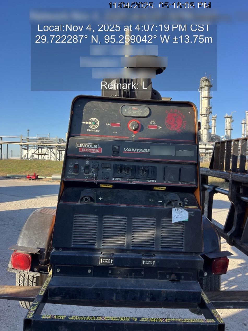2021 Lincoln Electric Vantage 549X VANTAGE 549X READY-PAK 3 (EQUIPMENTSHARE)