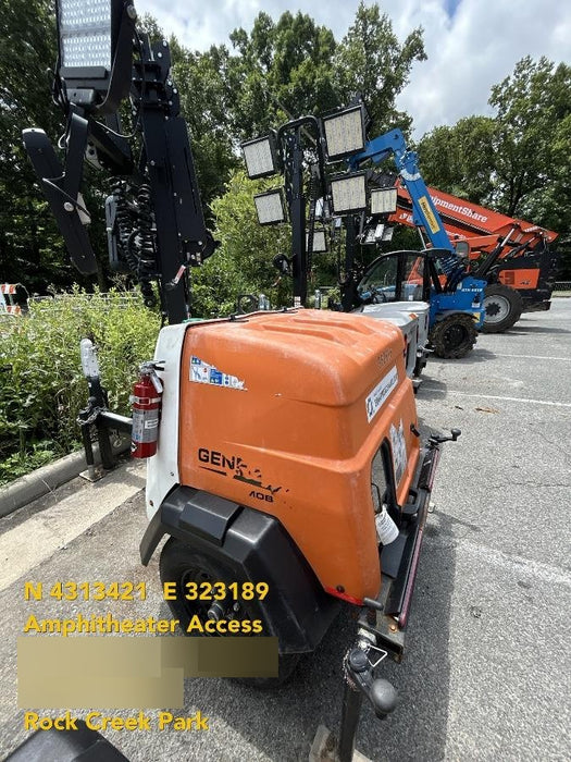 2023 Generac MLT2 Diesel, Flex Switch 120V Input, Powerzone Controller, 
(4) 320W LED Lights, 4kW Generator, 39.9 Gal Fuel Tank, 2" Ball, T3