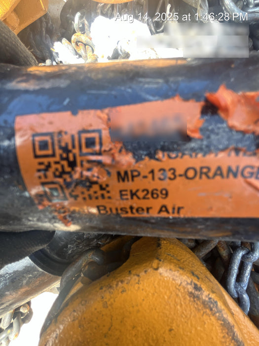 2021 MICHIGAN PNEUMATIC MP-133-ORANGE-NEP