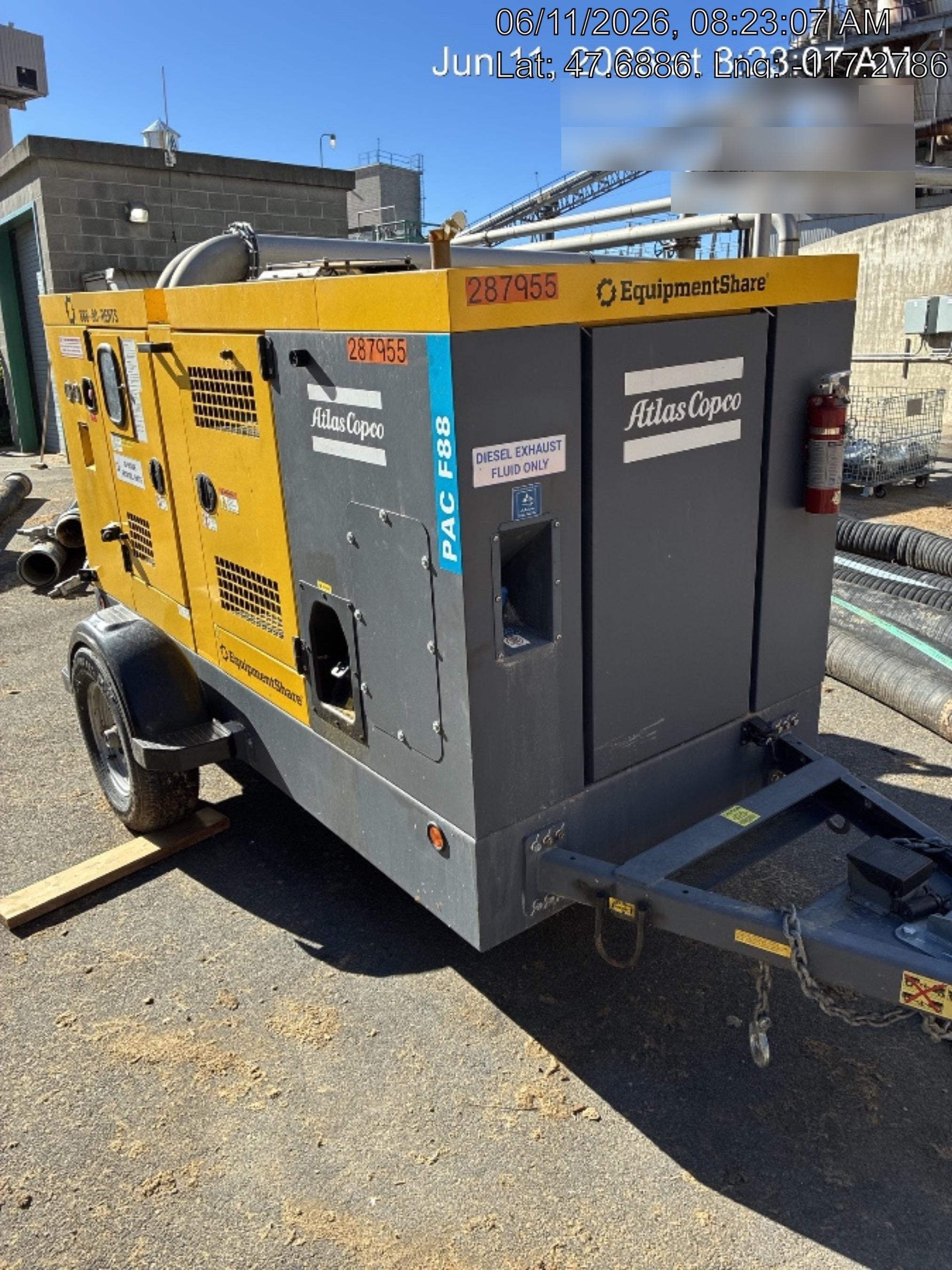2022 ATLAS COPCO PAC F88 PD-S