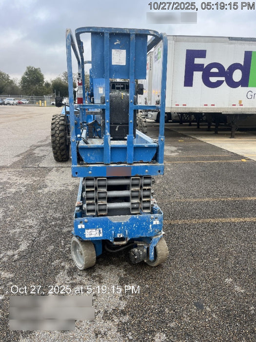 2019 Genie GS-1930 Fixed Rails with Chain Entry