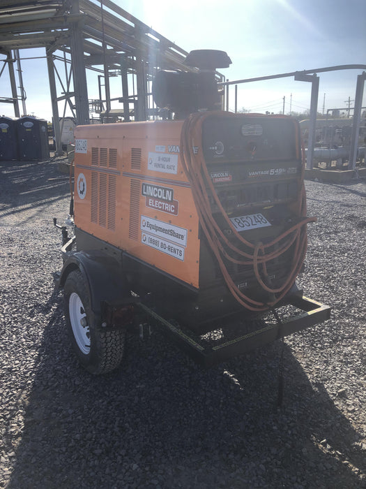 2021 Lincoln Electric Vantage 549X Ready Pak 3, ORANGE (includes trailer, cable rack, fender light kit)