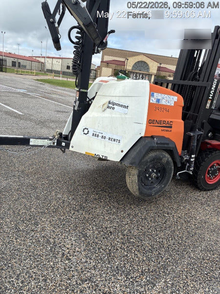 2024 Generac MLT2 Diesel, Flex Switch 120V Input, Powerzone Controller, 
(4) 320W LED Lights, 4kW Generator, 39.9 Gal Fuel Tank, 2" Ball, T3