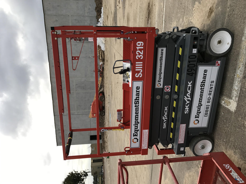 2019 Skyjack SJIII-3219 Standard Options, Trojan Batteries