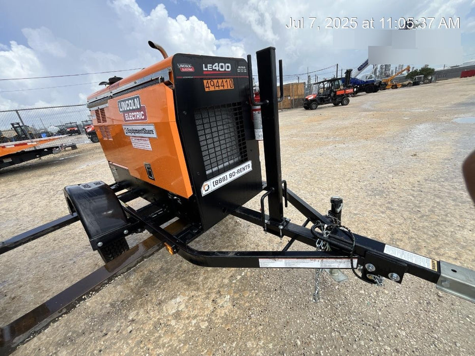 2025 Lincoln Electric LE400 Diesel, Kubota V1505, 22 HP, Trlr, Cable Rack, Light Kit, ES Decals, T3
