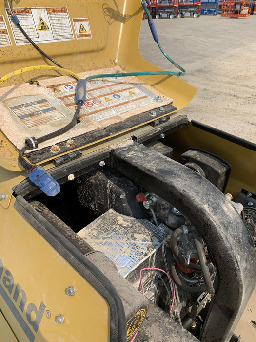 2021 Allmand NLV3GR (4) LED Light Fixture 350W, 23' Vertical Mast, 3kW Prime, Towable, Deep Sea L401, Leveling Jacks, Yanmar T4F 5.8hp