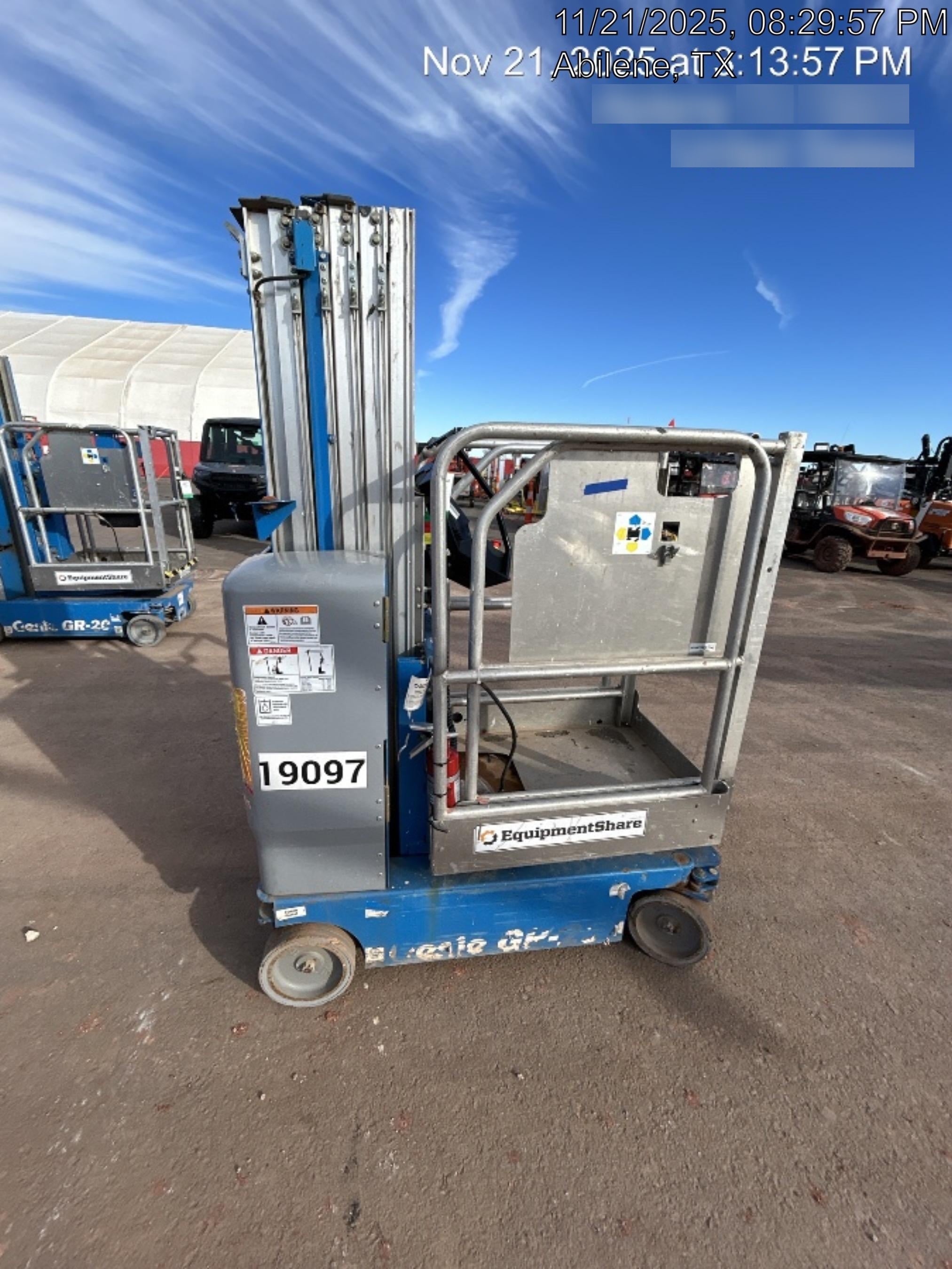 2018 GENIE GR-20