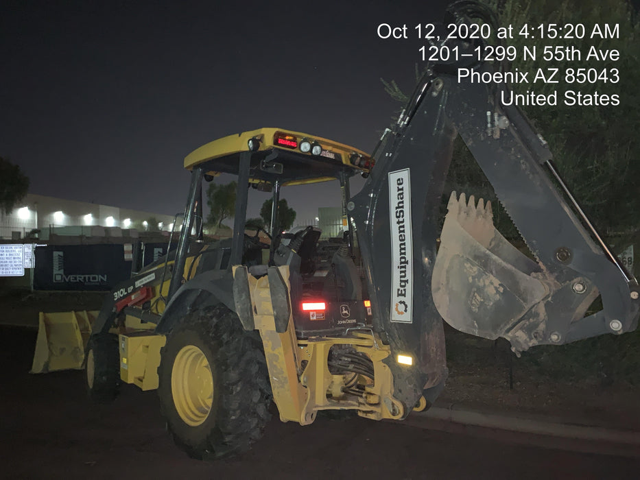 2020 John Deere 310LEP - Extendable Stick Canopy, 4WD, Extendable Stick, Pilot Controls, 2 Way Hydraulics, TAG Manual QC