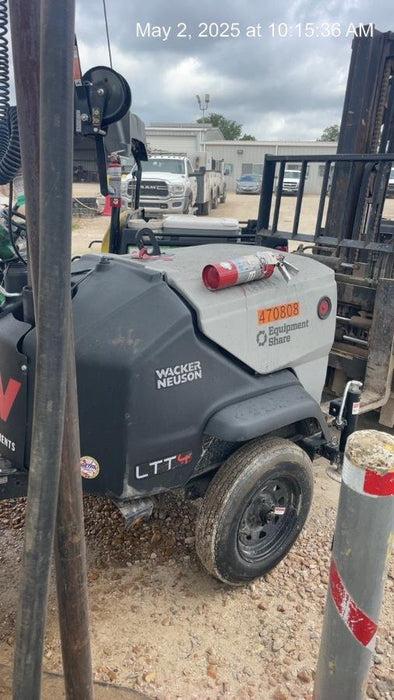 2024 Wacker Neuson LTT4 Diesel, Kohler KDW702, Deep Sea Controller, Auto Start, LED 320W, Bypass Outlet, T3