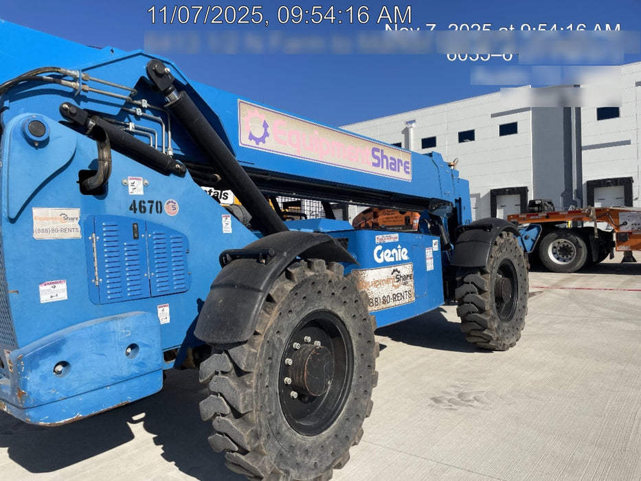2017 Genie GTH-1056 Genie GTH1056, Solid Tires, 60" carriage, Light Kit, Open ROPS