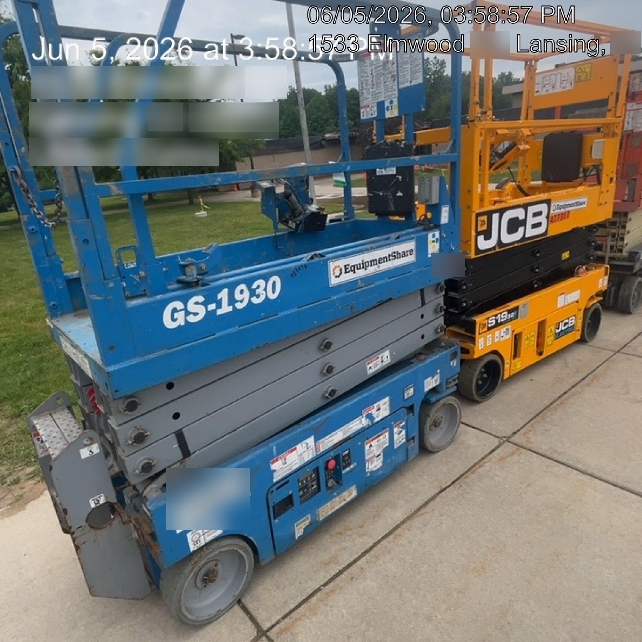 2020 Genie GS-1930 Fixed rails with chain entry gate - Pre A92.20