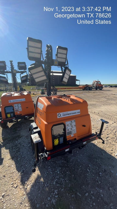 2023 Generac MLT2 Diesel, Flex Switch 120V Input, Powerzone Controller, (4) 320W LED Lights, 4kW Generator, 39.9 Gal Fuel Tank, 2" Ball, T3