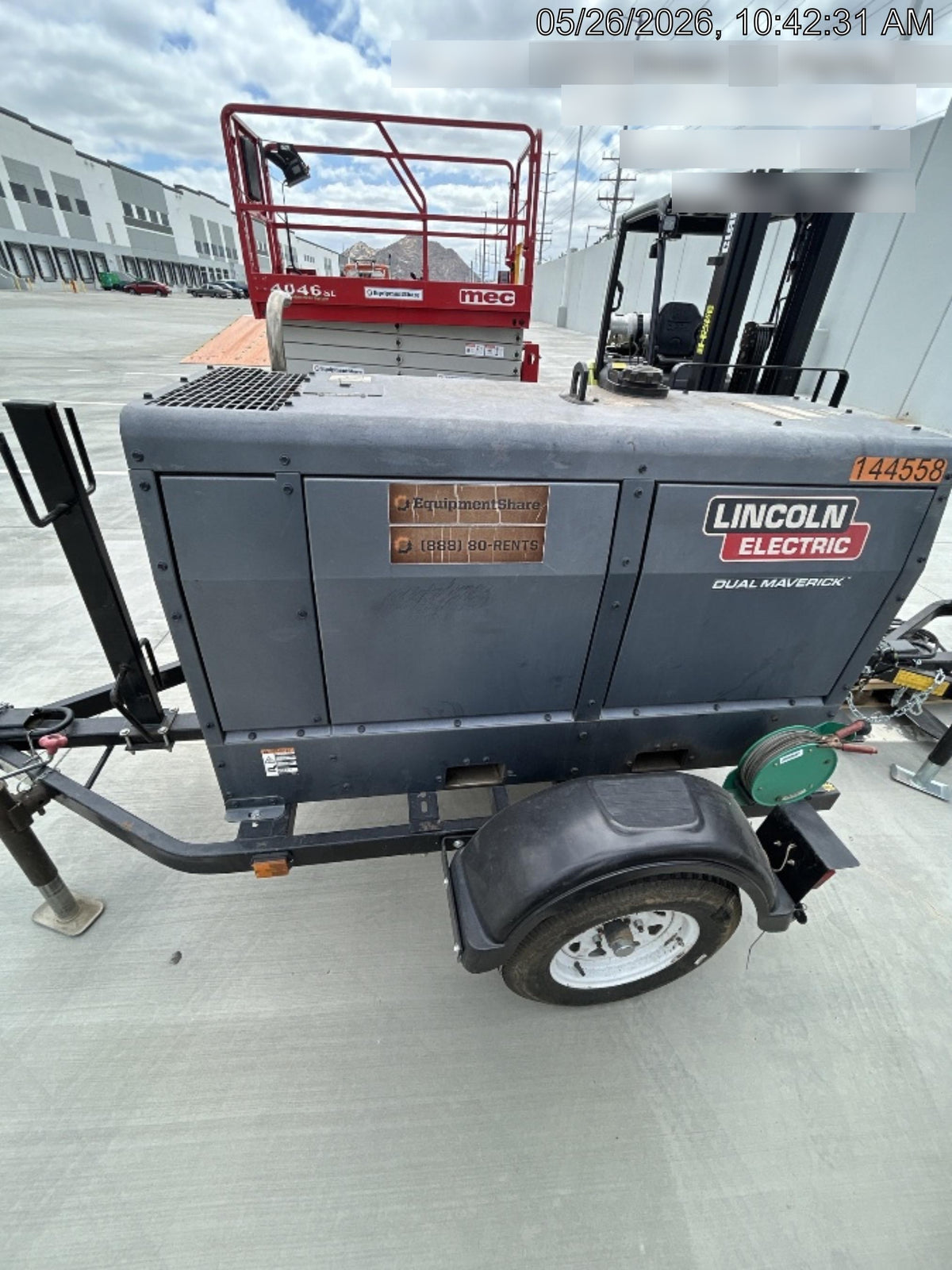 2021 Lincoln Electric Dual Maverick 200/200X Ready Pak 3 (includes trailer, cable rack, fender light kit)