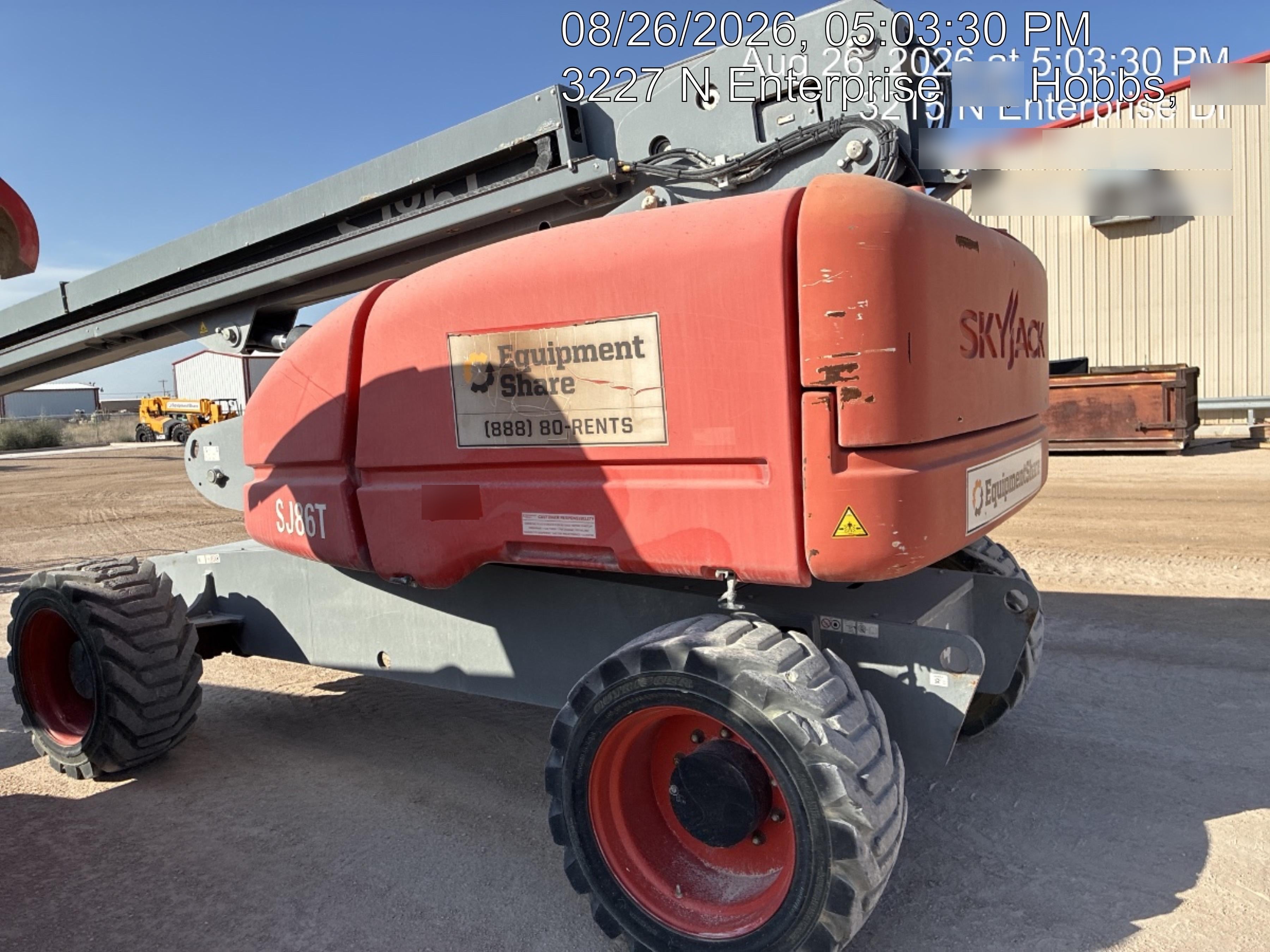 2019 SKYJACK SJ86T